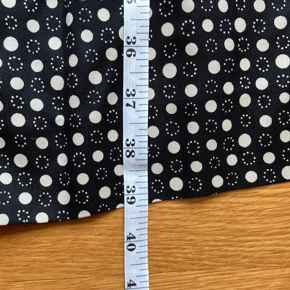 J. Crew Silk Wrap Polka-Dot Dress Black/White Size 4 - Picture 16 of 16